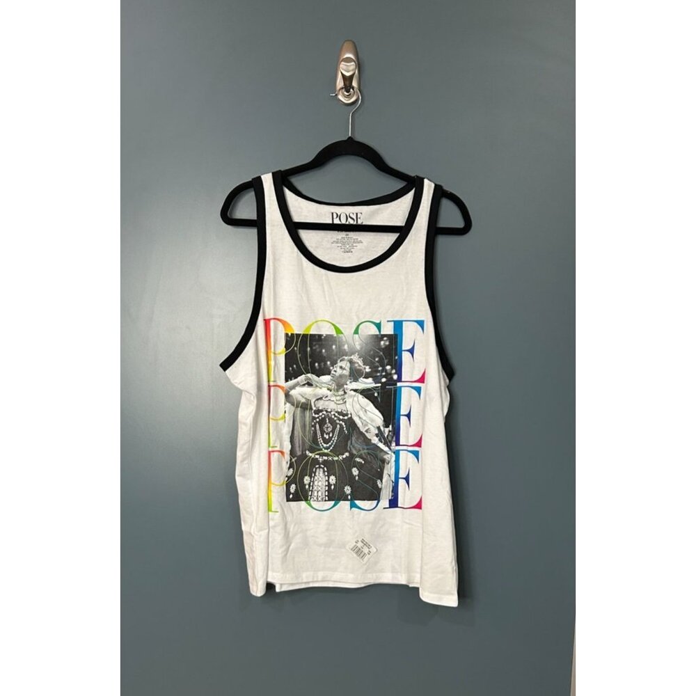 NWOT Pride Adult Plus Size POSE Tank Top, 2XL